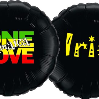 One Love Jamaica,  mylar balloon