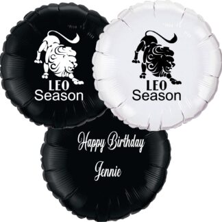 Zodiac Signs, Astrology Birthday Mylar balloons, personalized/customized